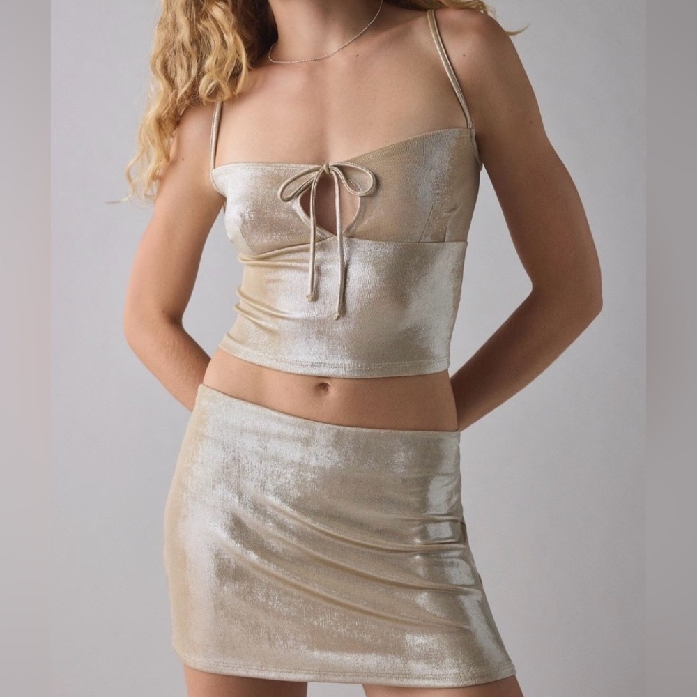 URBAN OUTFITTERS Melody Metallic Set